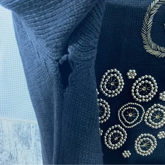 Vintage Victoria Harbour vintage 80’s beaded sweater size 2X - Picture 9 of 10